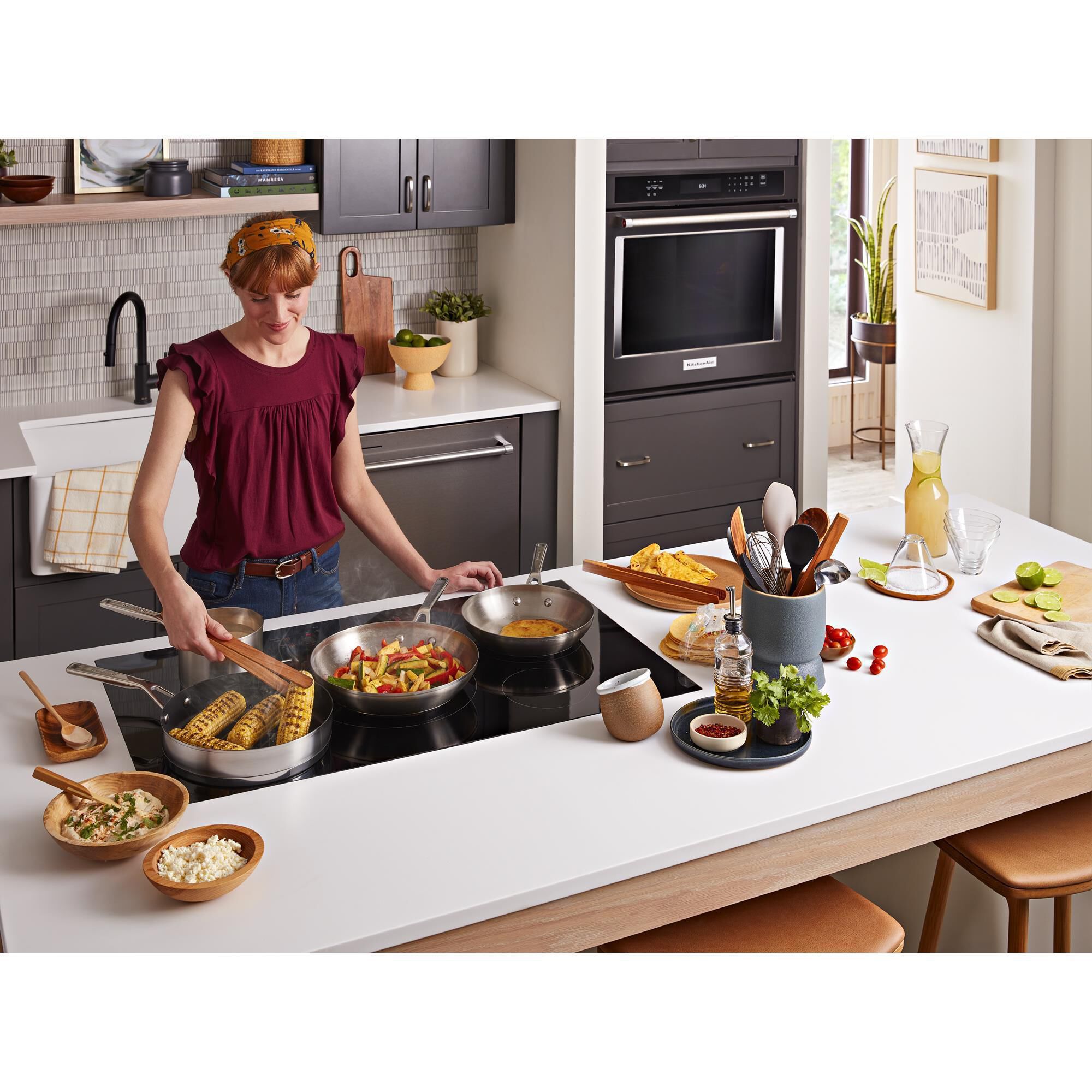 Whirlpool induction oven discount