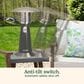 Cuisinart Portable Tabletop Patio Heater in Dark Gray, , large