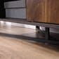 Sauder Canton Lane 54" TV Credenza in Brew Oak, Grand Walnut and Black, , large