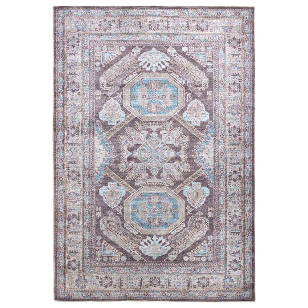 Feizy Percy 7"10" x 9"10" Gray Area Rug, , large