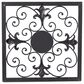 Maple and Jade 16" x 16" Rustic Wall Decor in Gold and Black (Set of 4), , large
