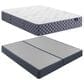 Serta Perfect Sleeper Select Aksarben Plush King Mattress with High Profile Box Springs, , large