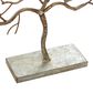 Maple and Jade 24" x 32" Winter Tree Sculpture in Silver and Gold, , large