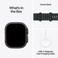 Apple Watch Ultra 3 (GPS+Cellular) 49mm Titanium Case with Ocean Band in Black and 2-Year AppleCare+, , large