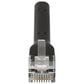 Manhattan Cat6 3" Stranded U/UTP FlexiBoot Slim Network Patch Cable in Black (Set of 10), , large