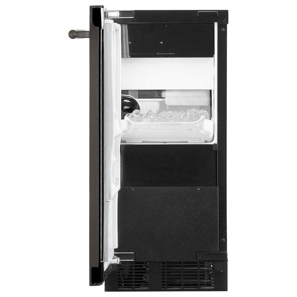 KitchenAid 15'' Automatic Ice Maker in Black Ore, , large