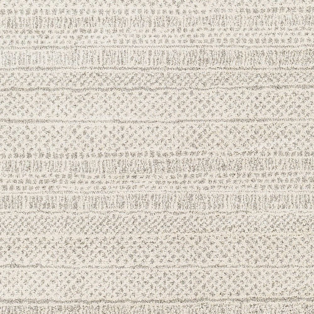 Surya Gavic 5&#39;3&quot; x 7&#39;3&quot; Medium Gray and Ivory Area Rug, , large