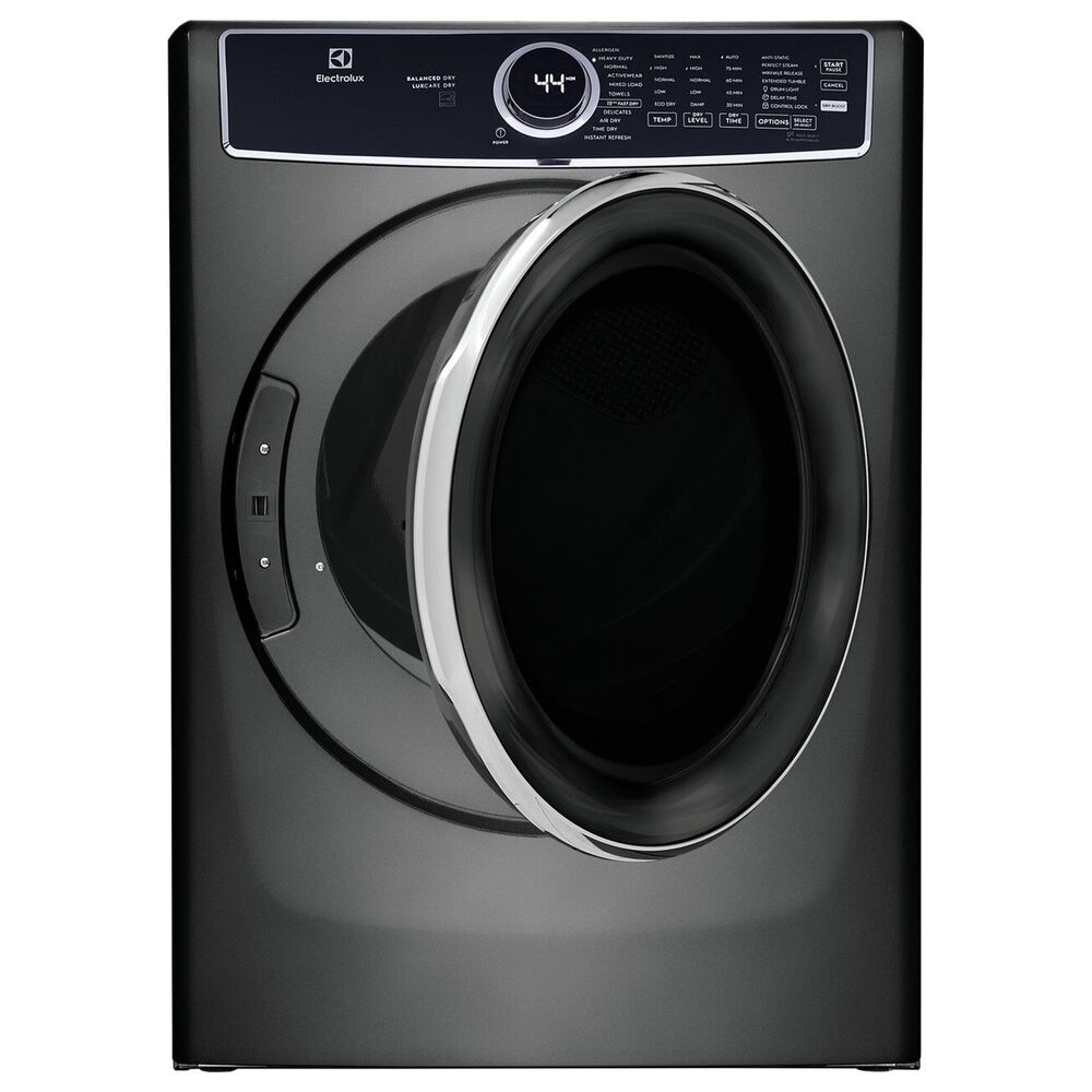 Electrolux 8 Cu. Ft. Front Load Electric Dryer with Balanced Dry in Titanium, , large