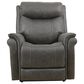 Signature Design by Ashley Lorreze Power Lift Recliner with Heat and Massage in Steel, , large