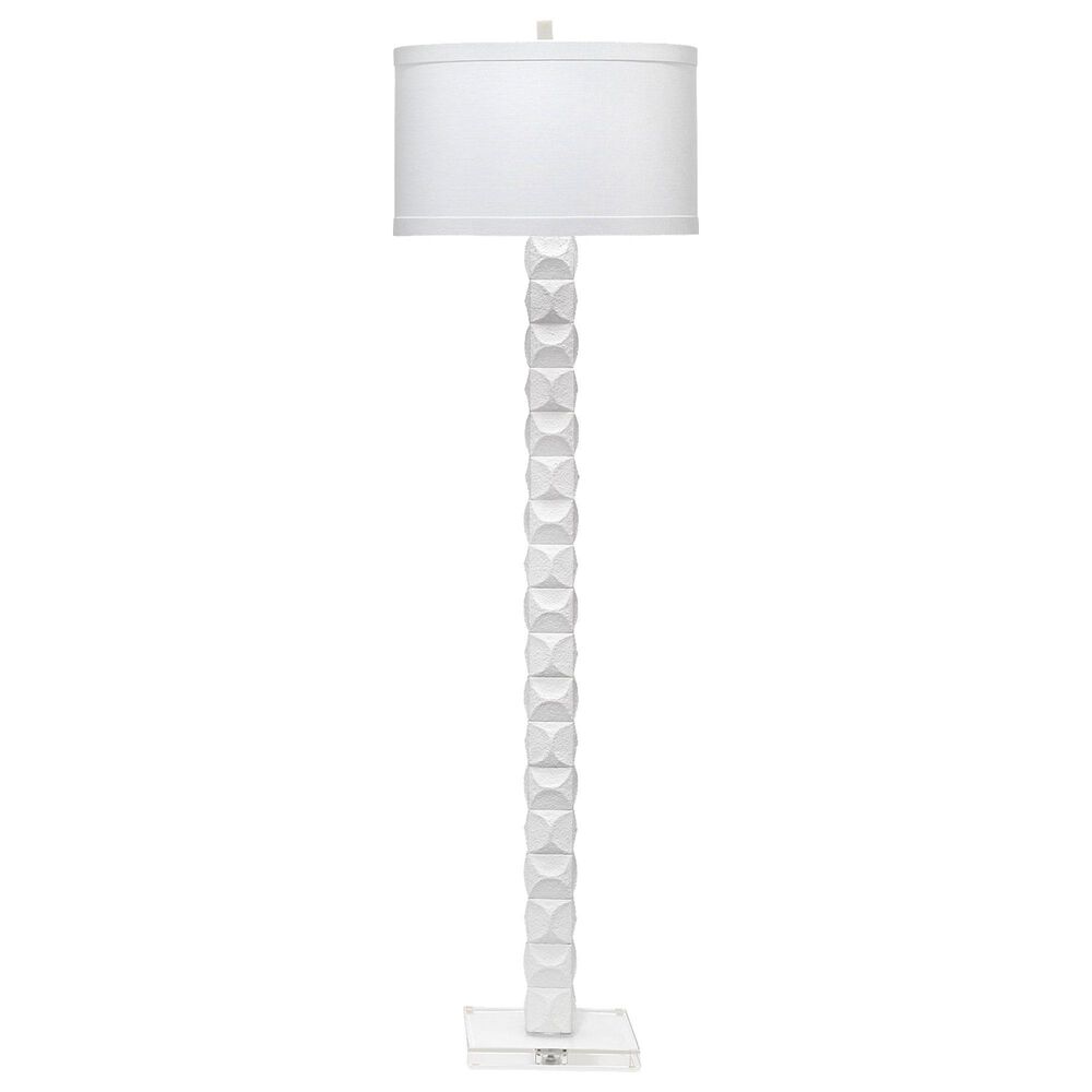 JYC Astor Floor Lamp with Shade in White, , large