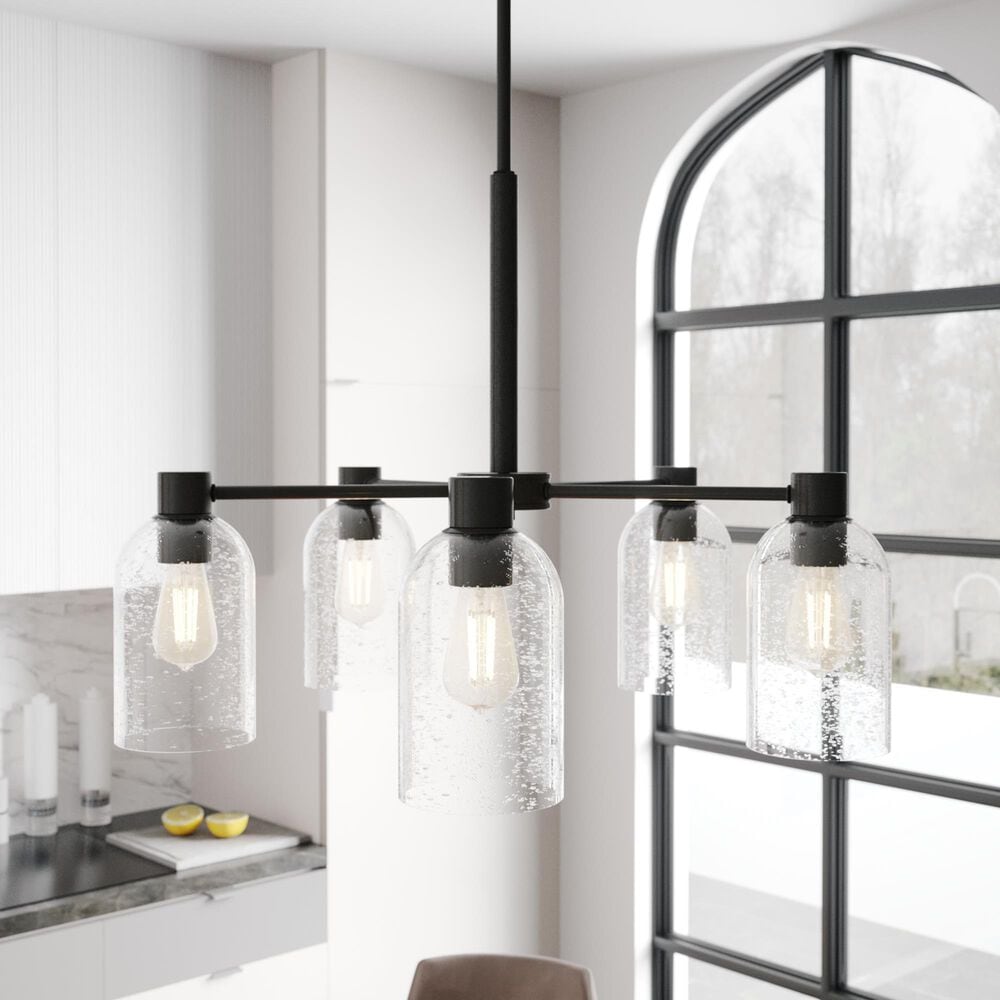 Hunter Lochmeade 5-Light Chandelier in Noble Bronze, , large