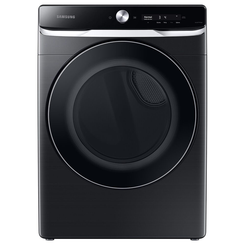 Samsung 7.5 Cu. Ft. Smart Dial Gas Dryer with Super Speed Dry in Brushed Black, , large