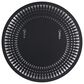 Maple and Jade Round Glass Wall Mirror in Silver, , large