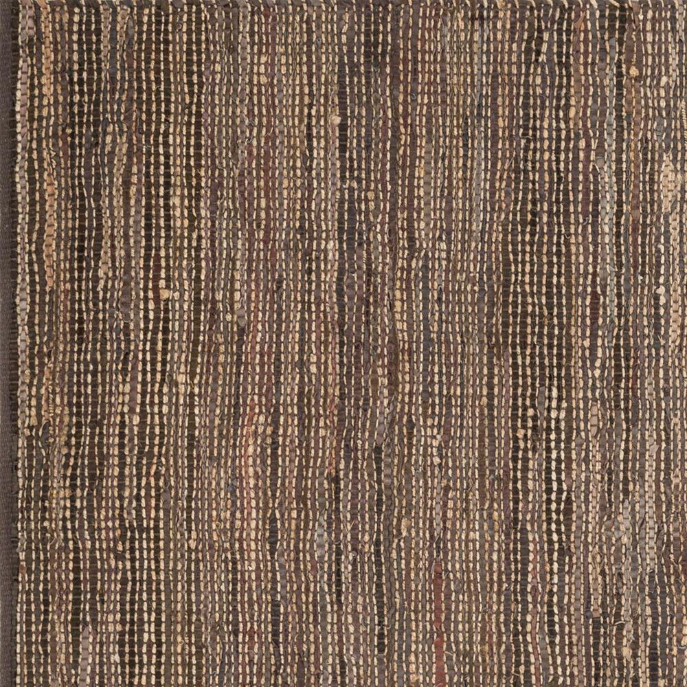 Loloi Edge ED-01 2&#39;3&quot; x 3&#39;9&quot; Brown Area Rug, , large