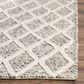 Safavieh Natura NAT711A 4" x 6" Ivory and Stone Area Rug, , large