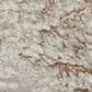 Nourison Metallic 5"3" x 7"3" Grey Mocha Area Rug, , large