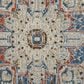Feizy Kaia 39HTF 3" x 5" Blue and Red Area Rug, , large
