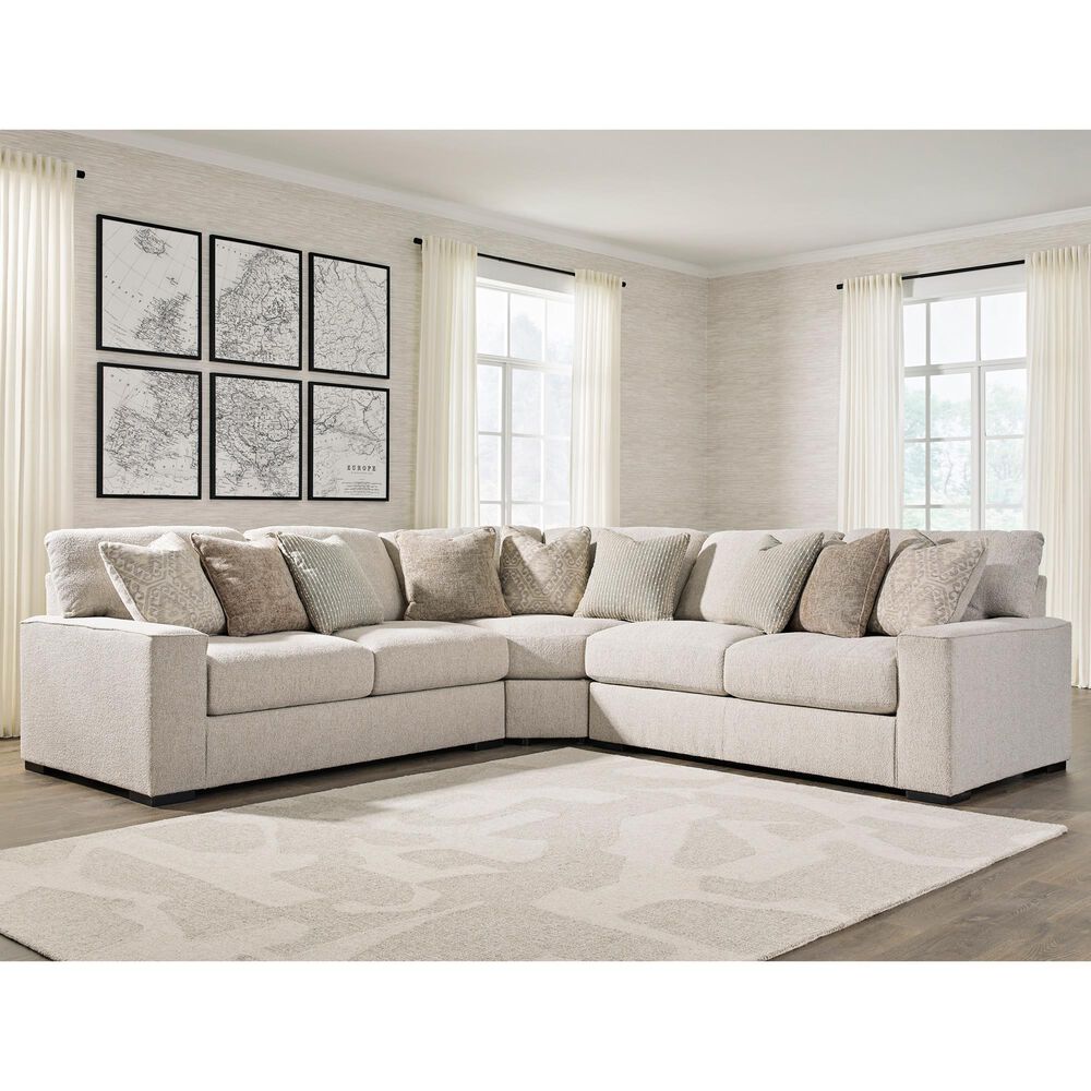 Ashley Ballyton 3-Piece Symmetrical Sectional in Sand, , large