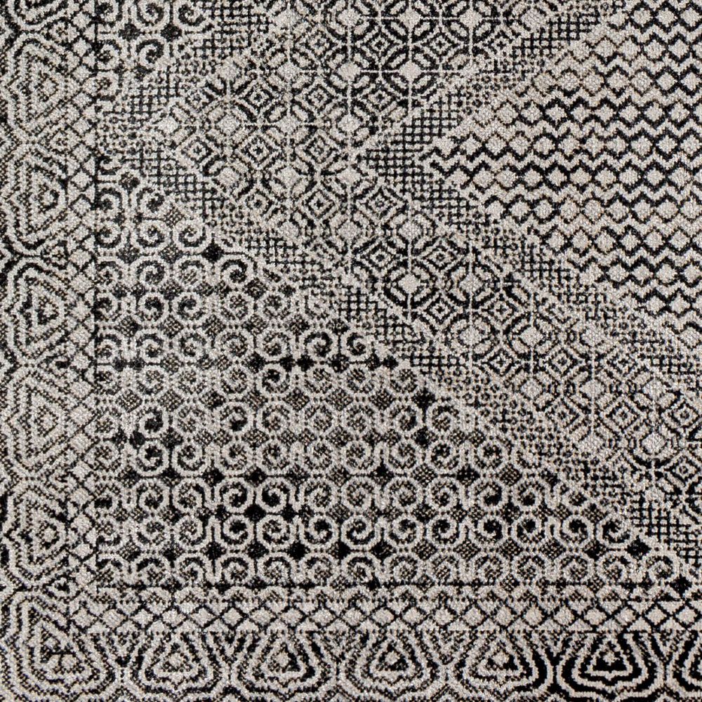 Surya Lavadora  LVR2341 9&#39;3&quot; x 12&#39; Black, Gray and Light Gray Area Rug, , large
