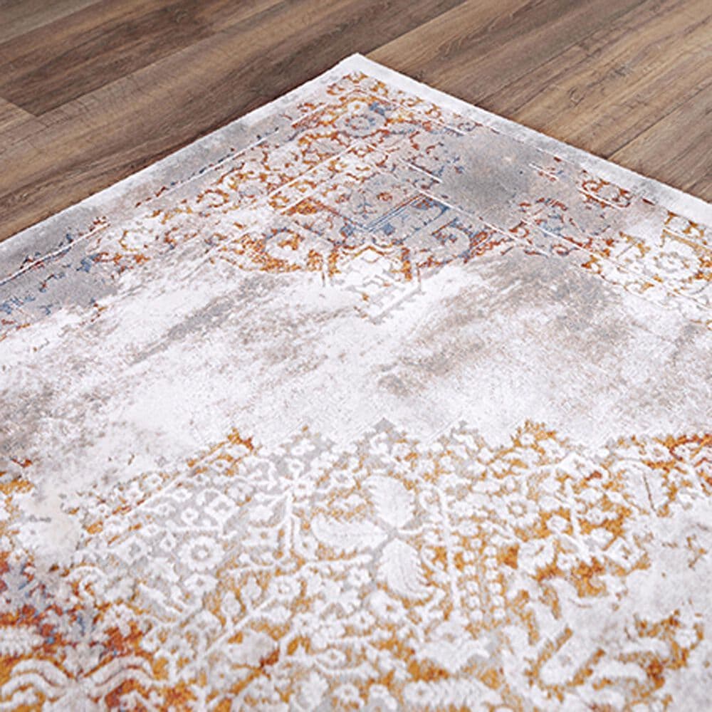 RIZZY Westchester WESWES858 5&#39;3&quot; x 7&#39;6&quot; Ivory and Multicolor Area Rug, , large