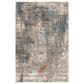 Surya Cardiff CDF-2305 Medium Gray, Light Blue, Mustard, Dark Blue, Dusty Pink and Rust 12" x 15" Area Rug, , large