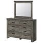Ashley Frandern 5-Piece Twin Panel Storage Bedroom Set in Rustic Warm Gray, , large