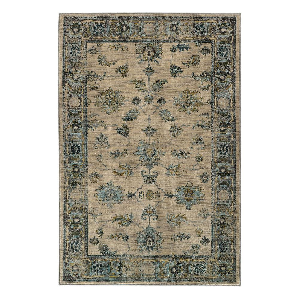 Oriental Weavers Sedona 5171C 3'10" x 5'5" Ivory Area Rug NFM