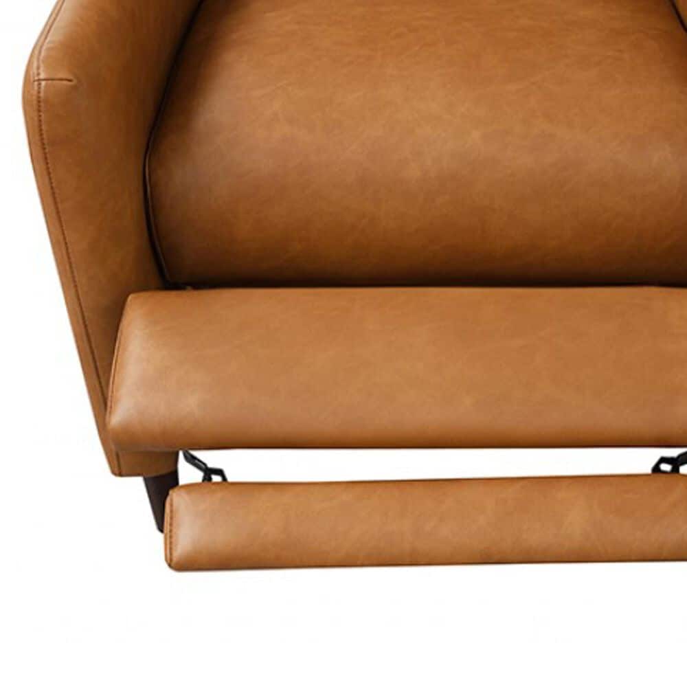 Furniture of America Psyche Push Back Recliner in Brown, , large