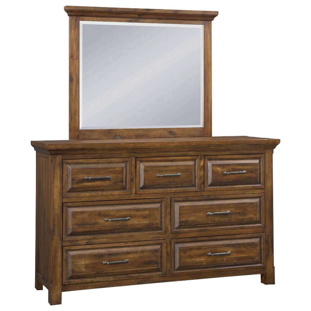 Napa Furniture Design Hillcrest 3-Piece King Bedroom Set in Dark Chestnut, , large