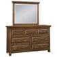 Napa Furniture Design Hillcrest 3-Piece King Bedroom Set in Dark Chestnut, , large