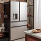 Cafe 27.8 Cu. Ft. Capacity 4-Door French Door Refrigerator in Platinum, , large