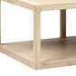 Jennifer Taylor Home Ellis Coffee Table in Light Natural Cerused, , large