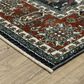Oriental Weavers Vivian VI05A 2"3" x 7"6" Blue Runner, , large