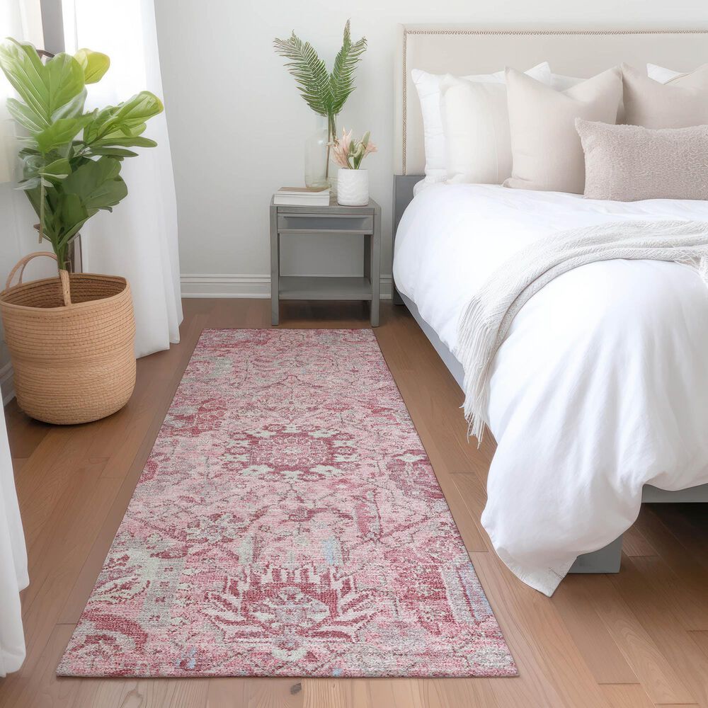 Dalyn Rug Company Tabrook TB15 Pink 2&#39;3&quot; x 7&#39;6&quot; Runner, , large