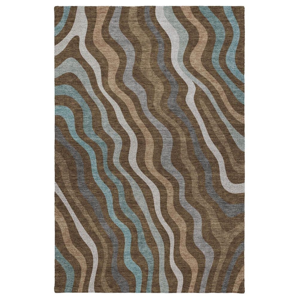 Dalyn Rug Company Kenner KN4 Chocolate 3" x 5" Area Rug, , large