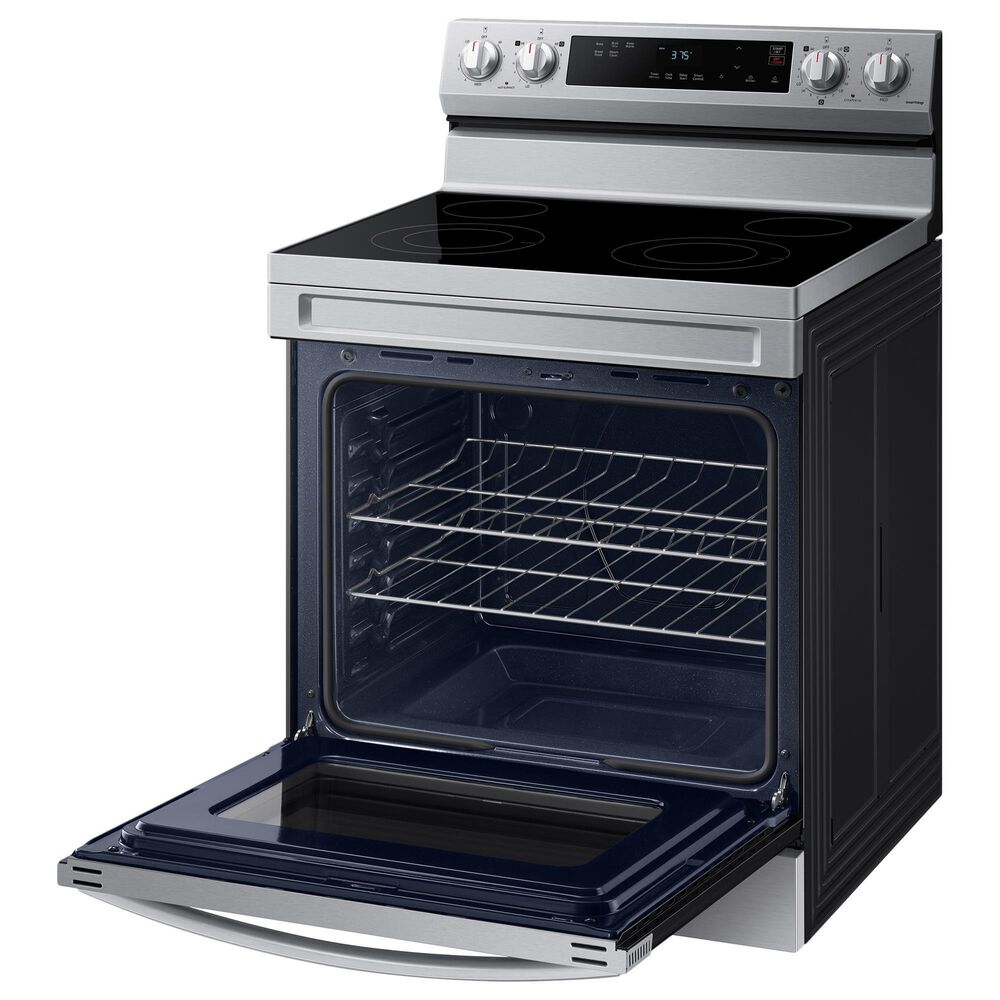 Samsung 6.3 Cu. Ft. Freestanding Electric Range with 4 Burners in Stainless Steel, , large