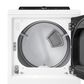 LG 7.3 Cu. Ft. Rear Control Gas Dryer with LG EasyLoad Door and AI Sensing in Alpine White, , large