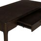 Linon Home Decor Wilcox Writing Desk in Espresso, , large