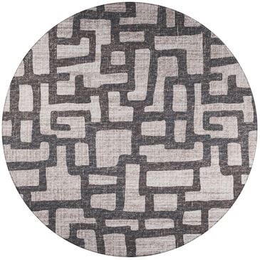 Dalyn Rug Company Sedona 10" Round Pebble Indoor/Outdoor Area Performance Rug, , large
