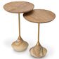 Eichholtz Puglia Side Table in Onyx and Brushed Brass (Set of 2), , large