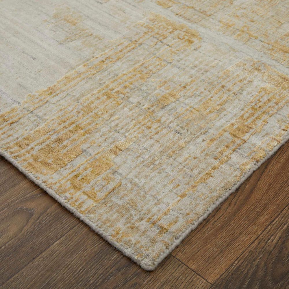 Feizy Eastfield 69FTF 9&#39; x 12&#39; Gold and Ivory Area Rug, , large
