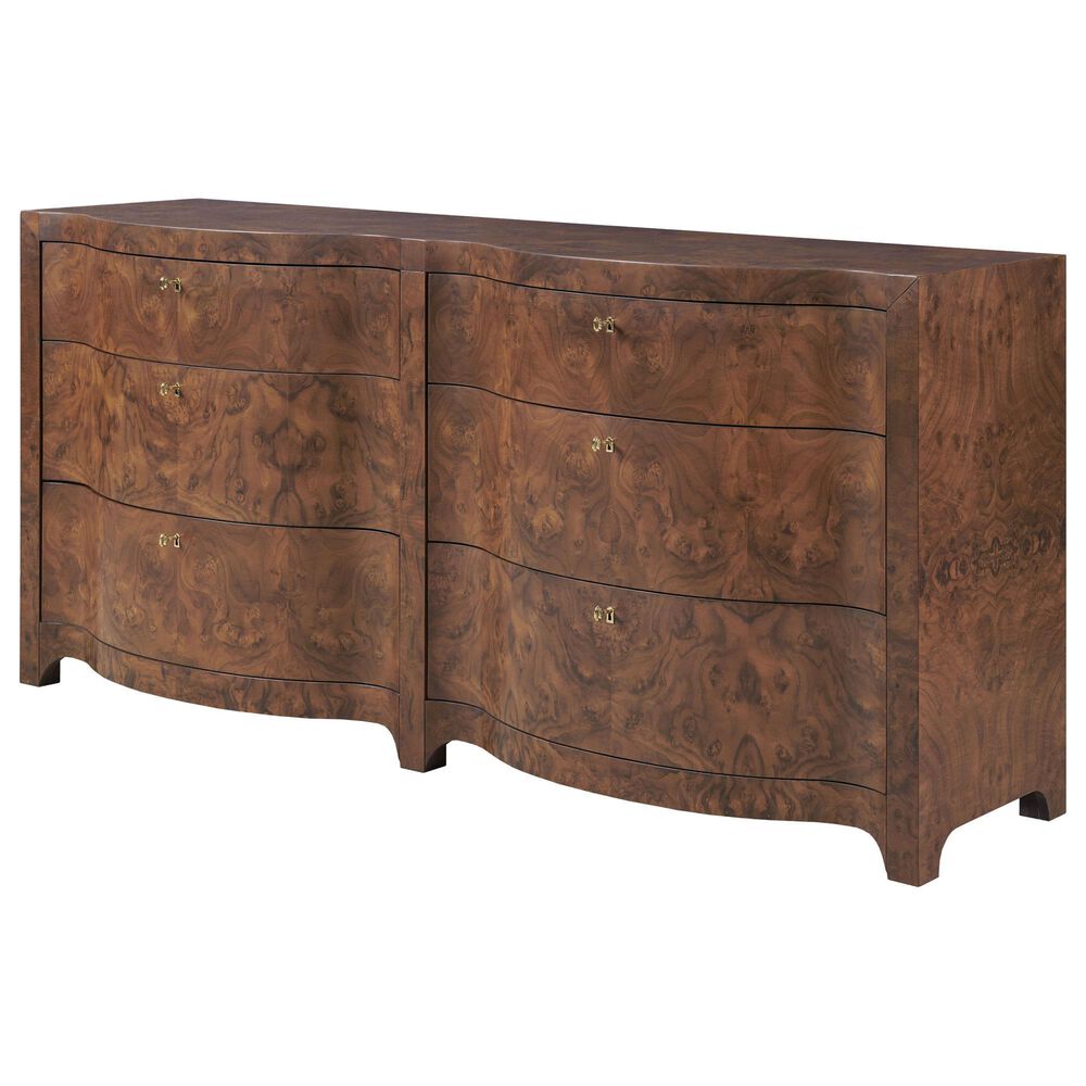 Century Furniture Thayer 6-Drawer Dresser in Walnut, , large