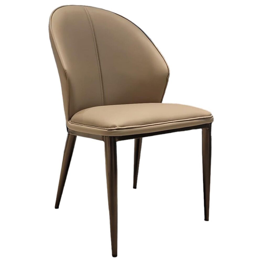 Casabianca Home Totem Side Chair in Taupe, , large
