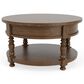 Riverside Furniture Eastlake Round Cocktail Table in Whiskey Oak, , large