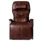 Svago Zero Gravity Massage Chair in Chestnut Faux Leather, , large