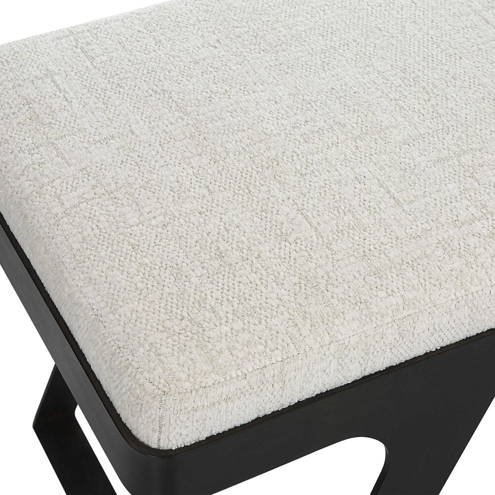 Uttermost Hover Bench in Black, , large