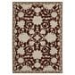 Oriental Weavers Capella Red and Beige 9"10" x 12"10" Area Rug, , large