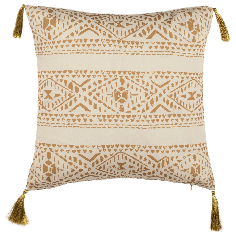 Safavieh Valen 16&quot; Pillow in Brown, , large