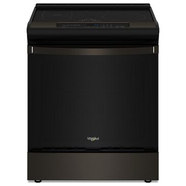 Whirlpool 6.4 Cu. Ft. Induction Range with No Preheat Air Fry in Black Stainless, , large