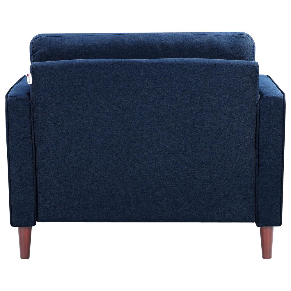 Lifestyle Solutions Langford Accent Chair in Navy Blue, , large